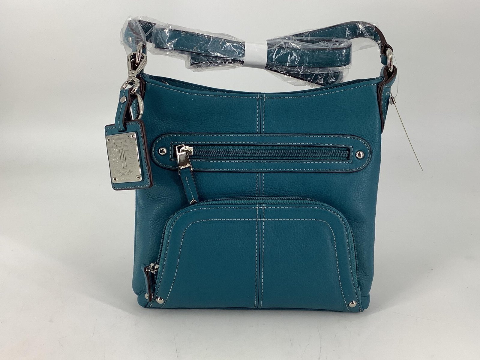 Tignanello crossbody purse bag with adjustable strap in genuine leather perfect for hands free carrying for busy women