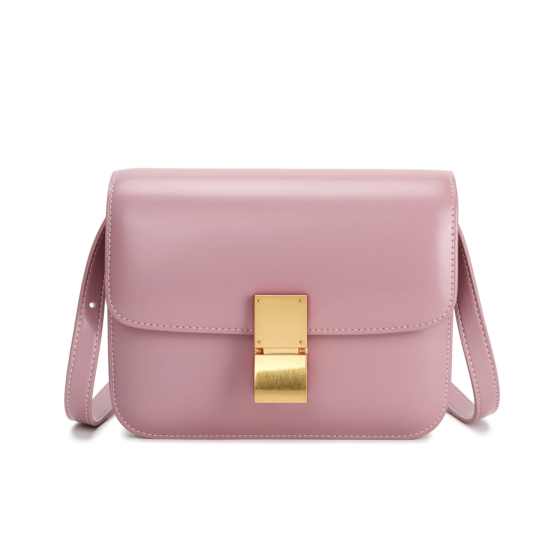 Classic Leather Crossbody Bag