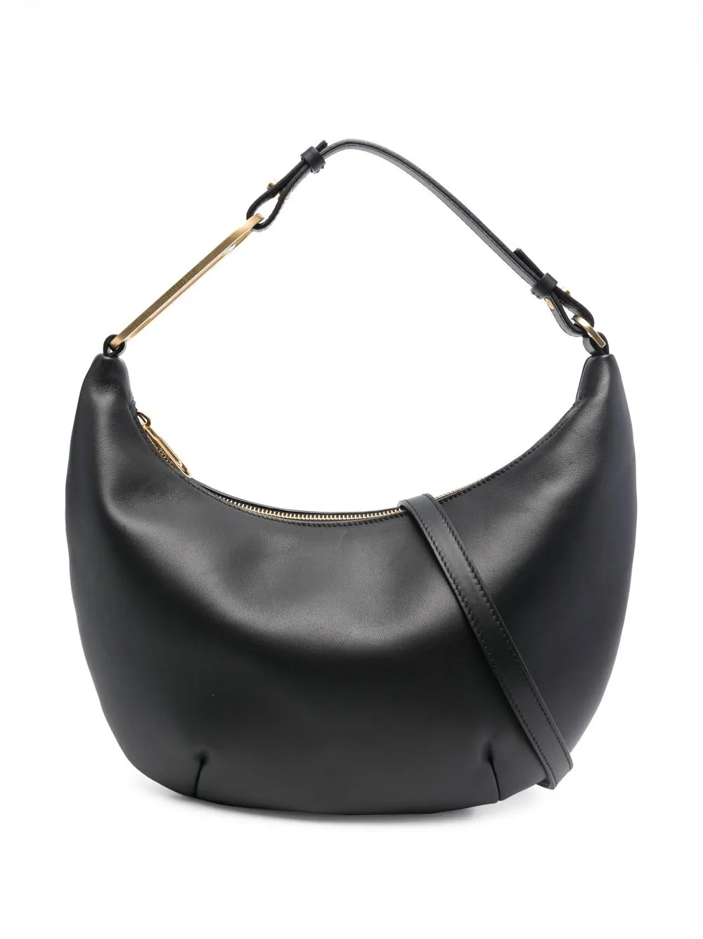 Crossbody Leather Hobo Bag