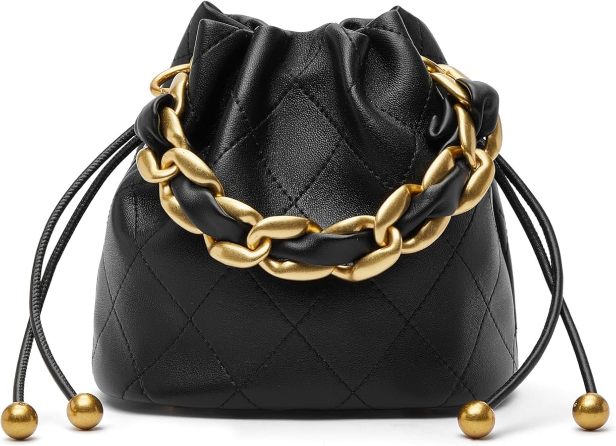 Mini Bucket Crossbody with Drawstring